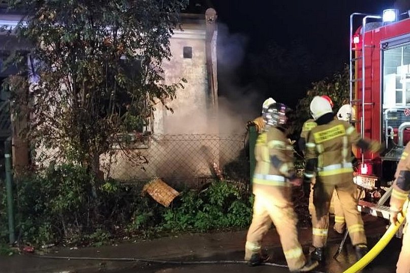 Pożary w powiecie sandomierskim