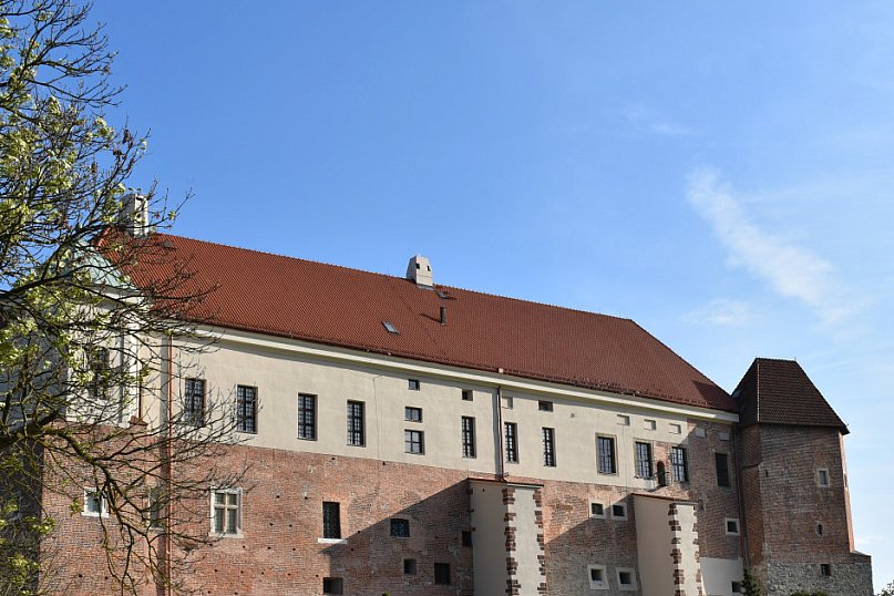 Nowa elewacja Zamku Królewskiego w Sandomierzu