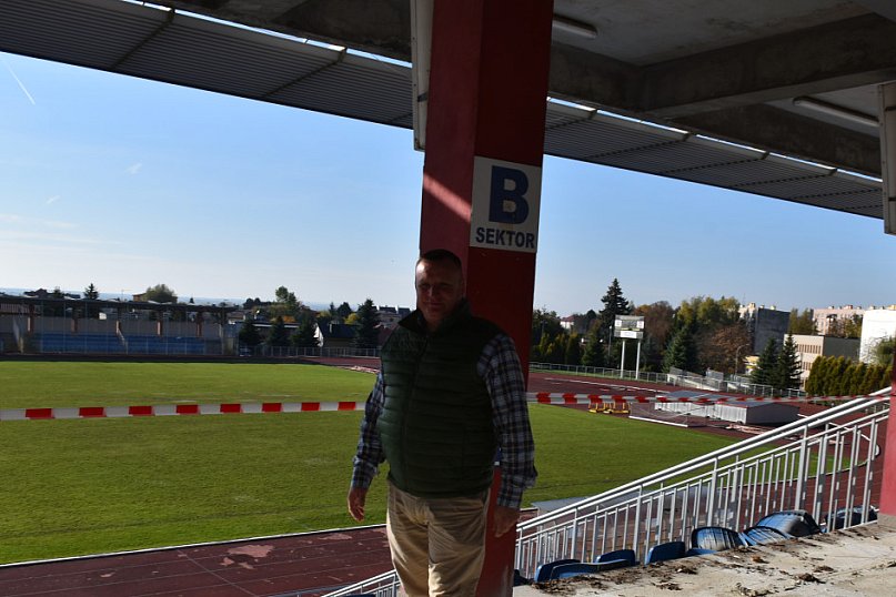 Remont stadionu w Sandomierzu