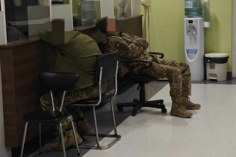 Żołnierze z Ukrainy w szpitalu w Stalowej Woli