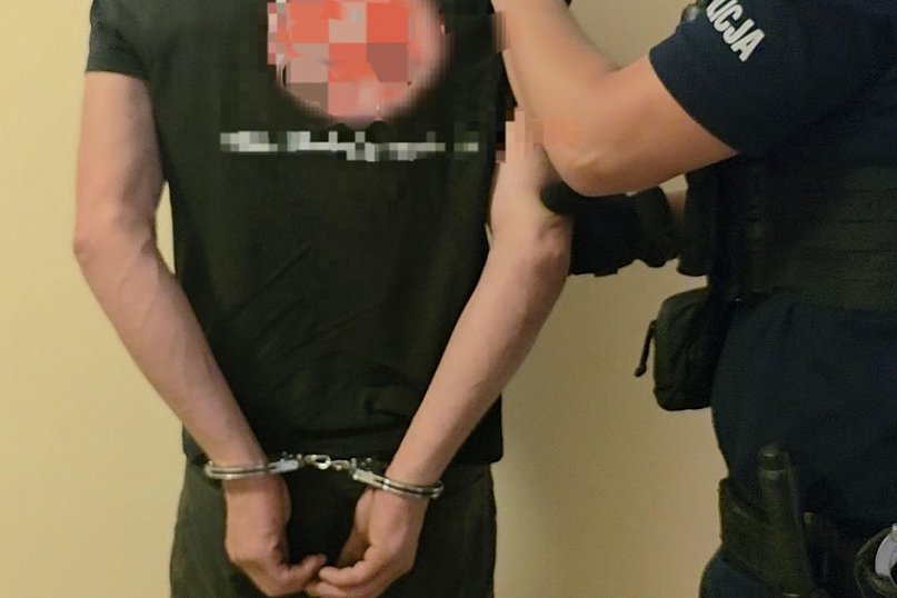 Sprawca wypadku w miejscowości Grochowe