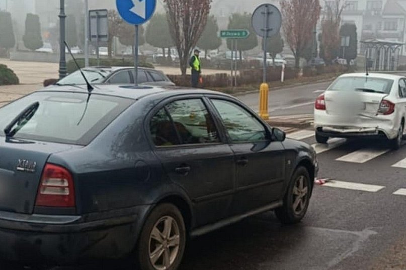 Potrącenie pieszej w Połańcu