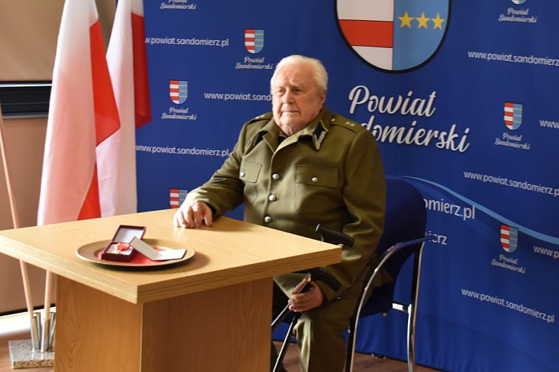 Odznaczenie Kazimierza Morgasia