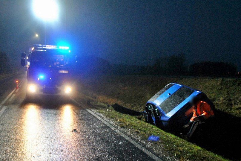 Zdarzenie drogowe na obwodnicy Tarnobrzega