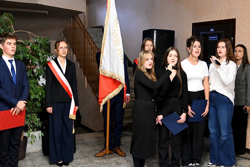 Odsłonięcie tablicy poświęconej Urszuli Szumskiej