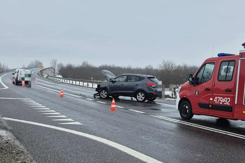 Wypadek na DK nr 9 w powiecie sandomierskim