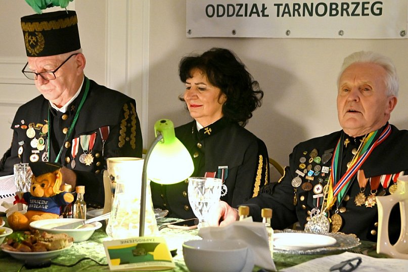 Piwna biesiada siarkowych górników w Tarnobrzegu
