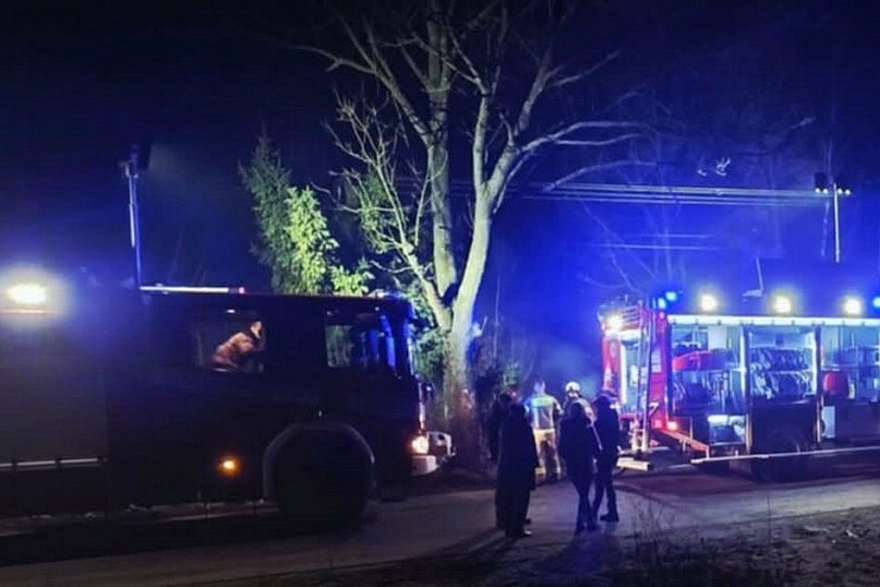 Pożar w gminie Osiek