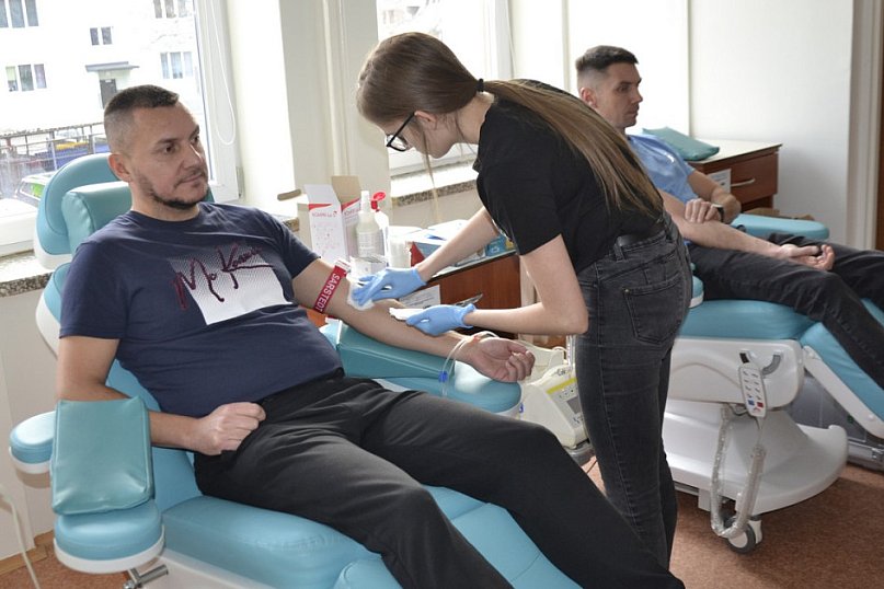 Mikołajkowa zbiórka krwi z WORD