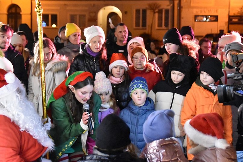 Rozświetlenie tarnobrzeskiej choinki 2025