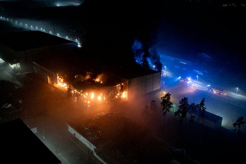 Pożar w Stalowej Woli