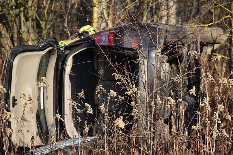 Wypadek pod Tarnobrzegiem (19.12.25 r.)