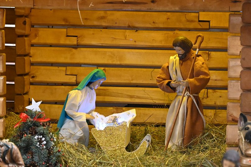 Szopki w kościołach w Tarnobrzegu