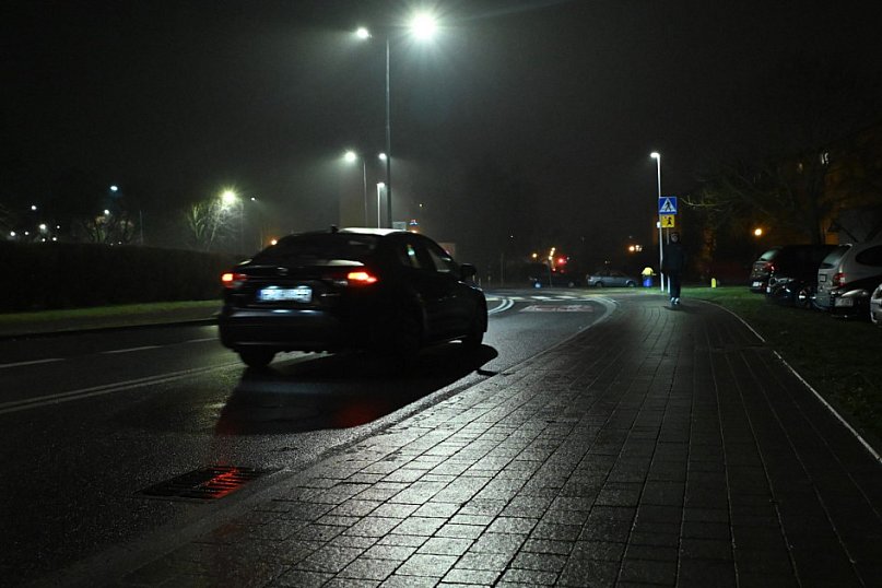 Gołoledź w Tarnobrzegu