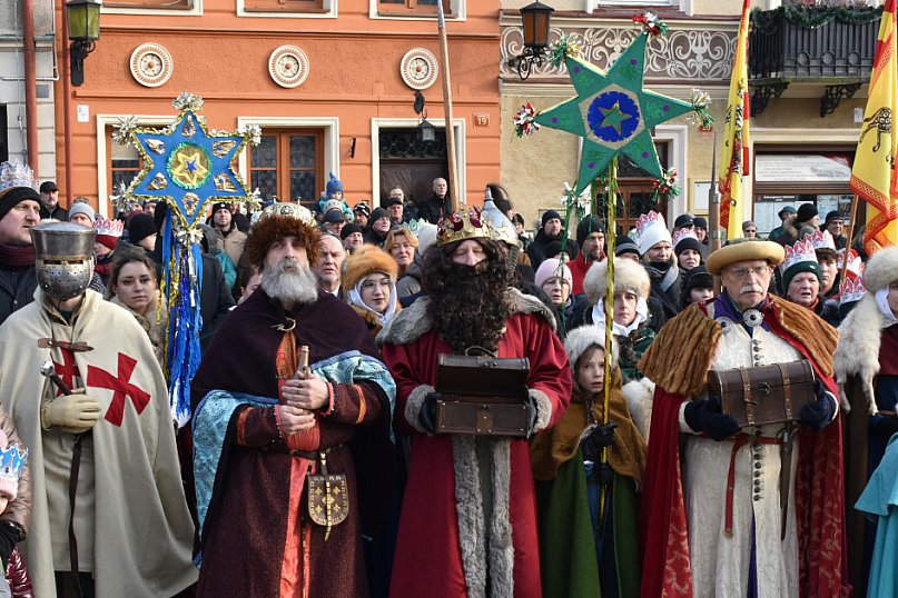 Orszaki Trzech Króli w Sandomierzu