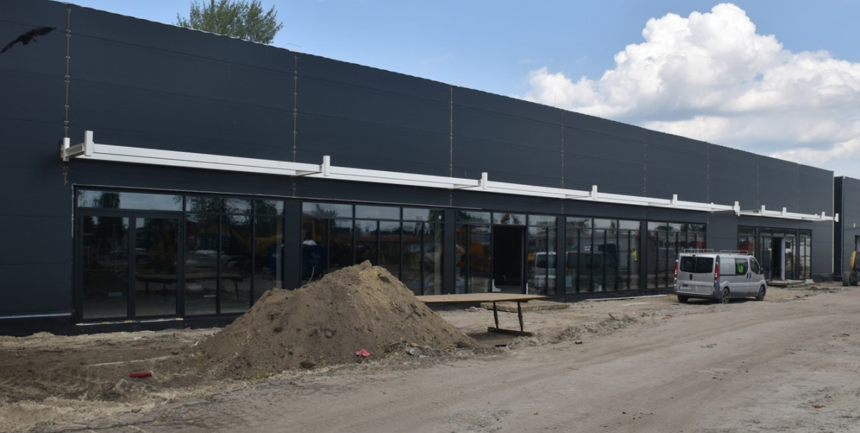 Trwa budowa Rock Parku w Tarnobrzegu.