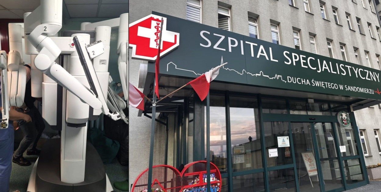 Robot jest już zamontowany i gotowy do pracy. 