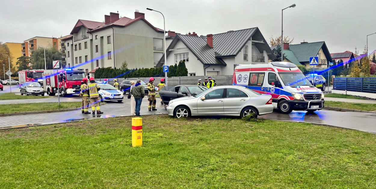 Wypadek w Tarnobrzegu.