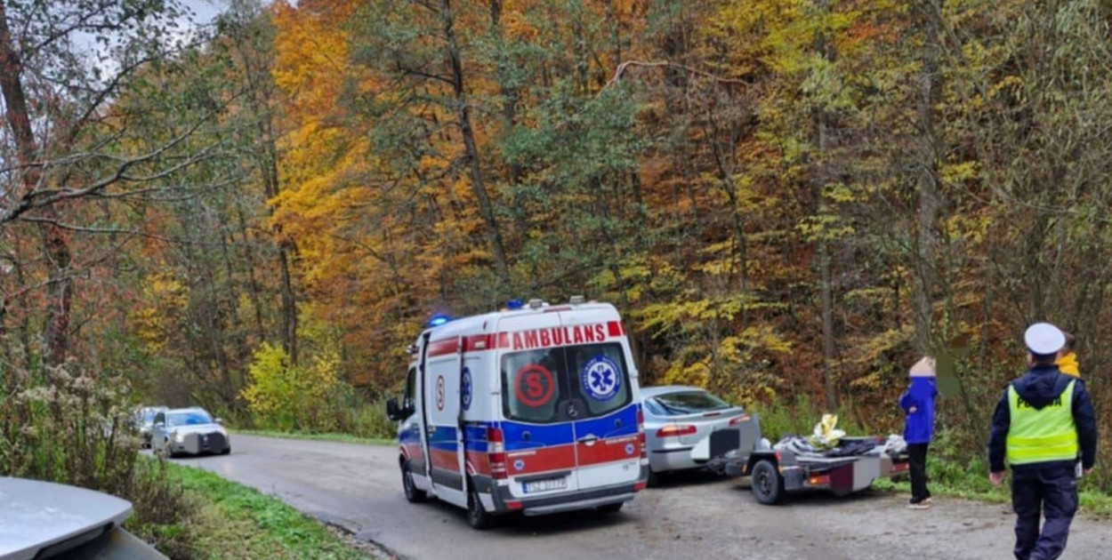 wypadek nad zalewem w bogorii