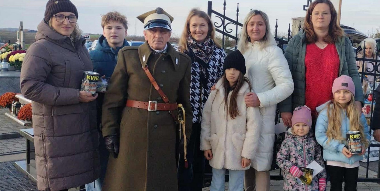 Kwesta na cmentarzu  w Goźlicach 2025