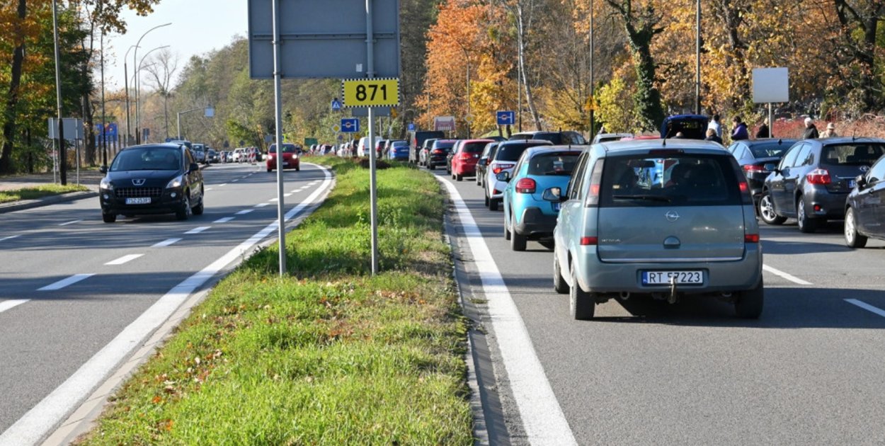 Ul. Wisłostrada w Tarnobrzegu.