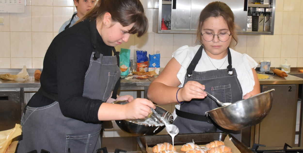 Warsztaty kulinarne w ZSGiH w Sandomierzu  