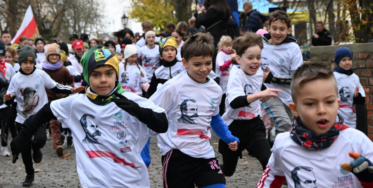 Bieg „Dzieci dla Niepodległej” w Tarnobrzegu