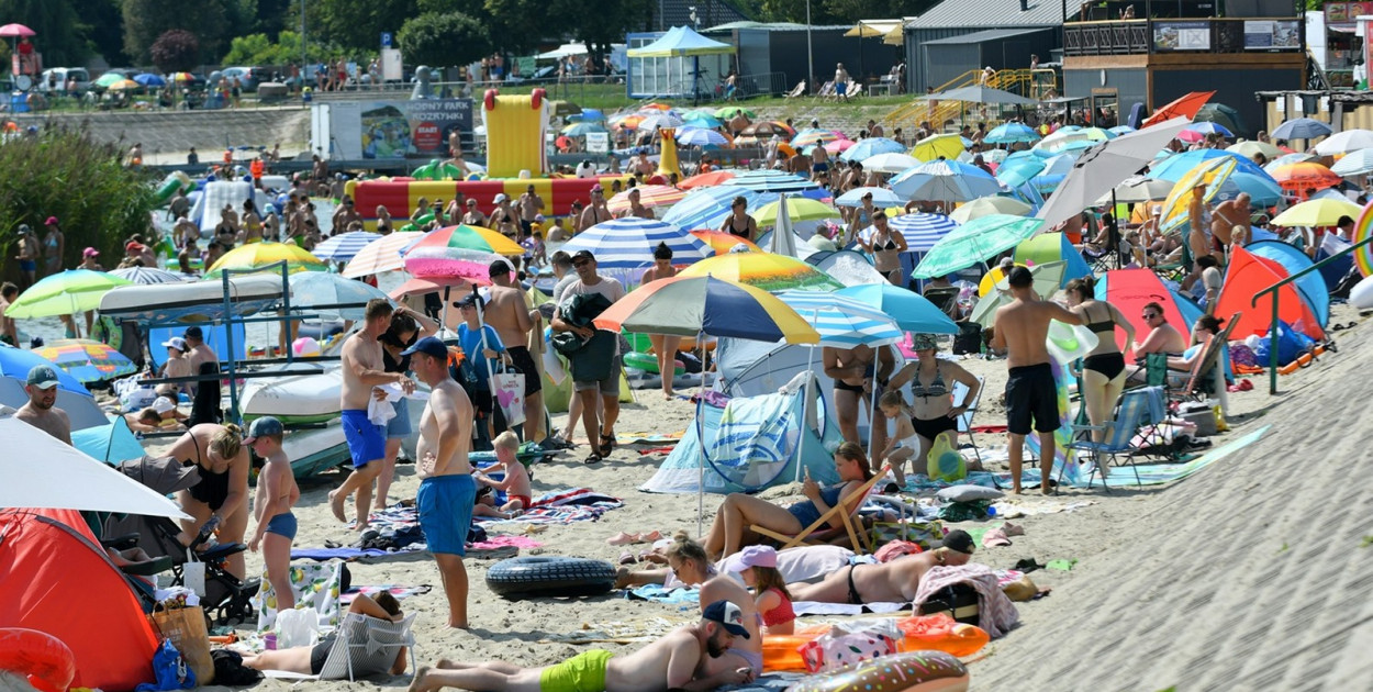 15 sierpnia 2025 nad Jeziorem Tarnobrzeskim