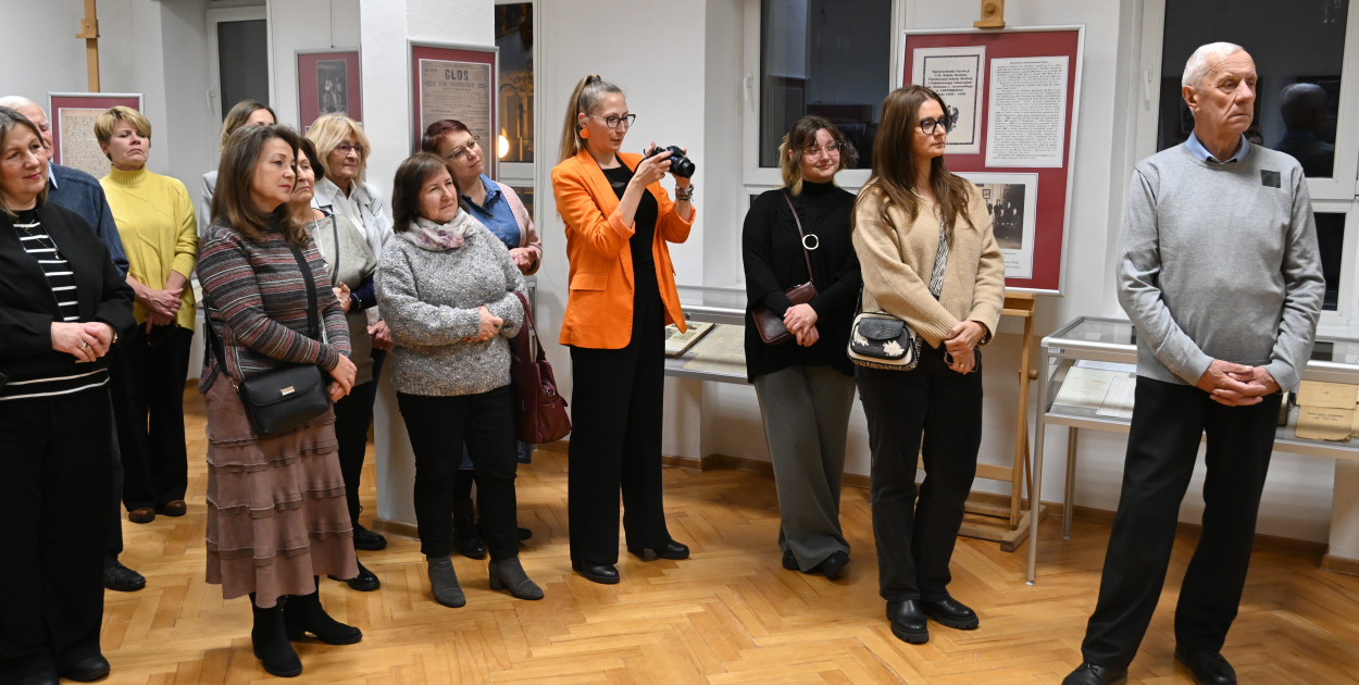 Wernisaż wystawy poświęconej Michałowi Marczakowi