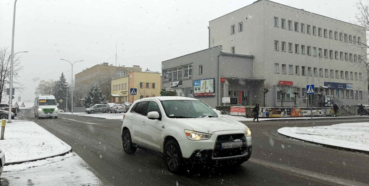 Pierwszy atak zimy w Tarnobrzegu