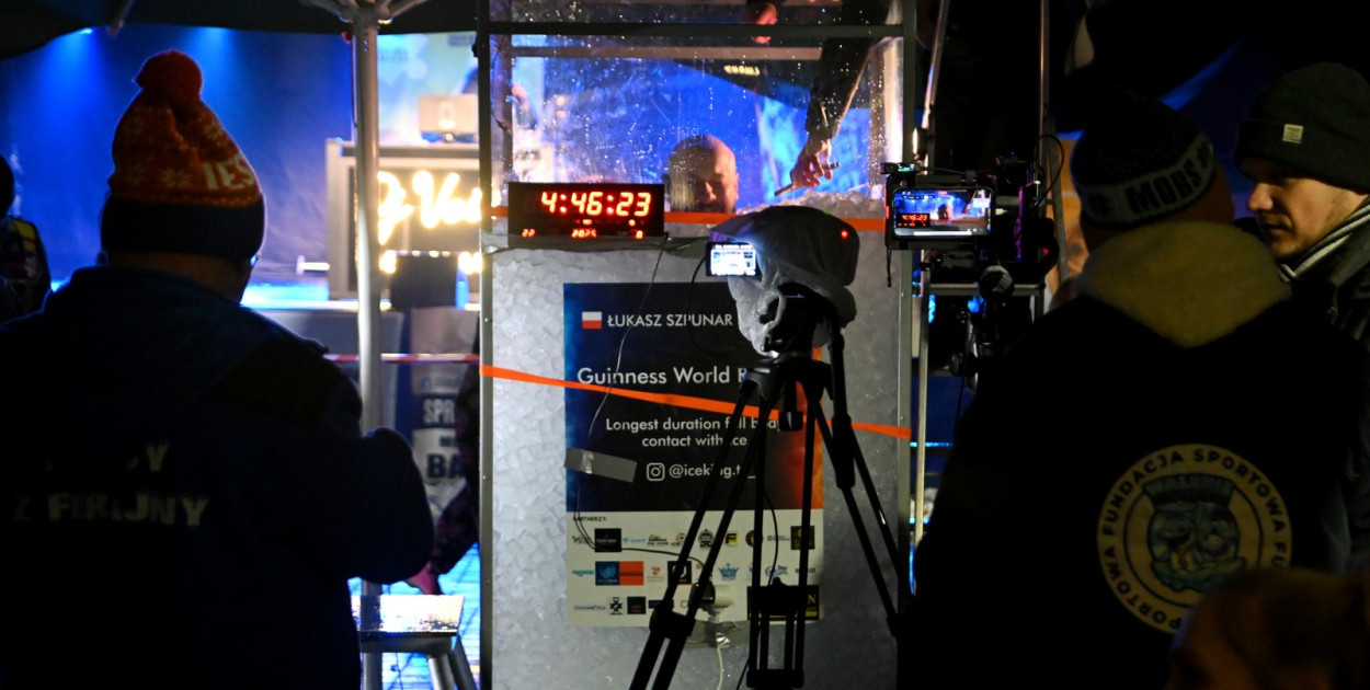 Rekord Guinnessa nad Jeziorem Tarnobrzeskim