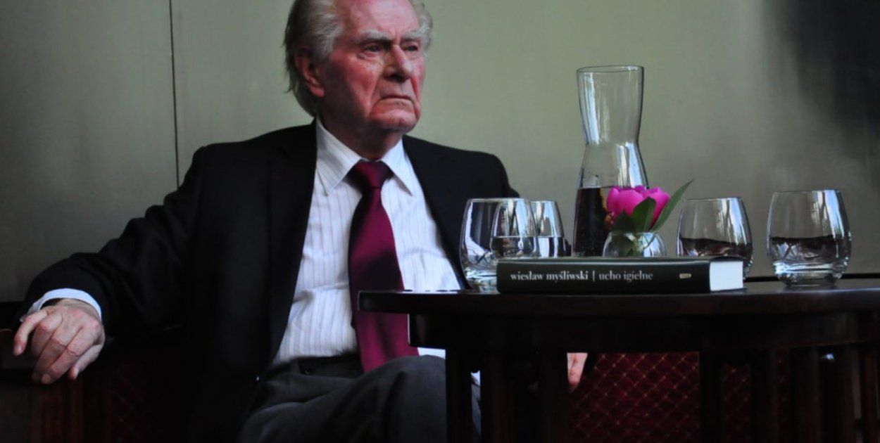 Wiesław Myśliwski na spotkaniu w sandomierskim "Widnokręgu"