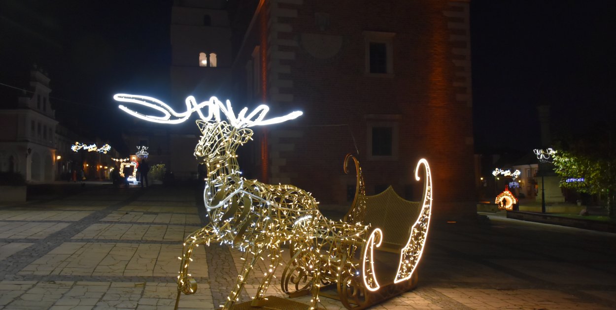 Ta dekoracja to sandomierska nowość.