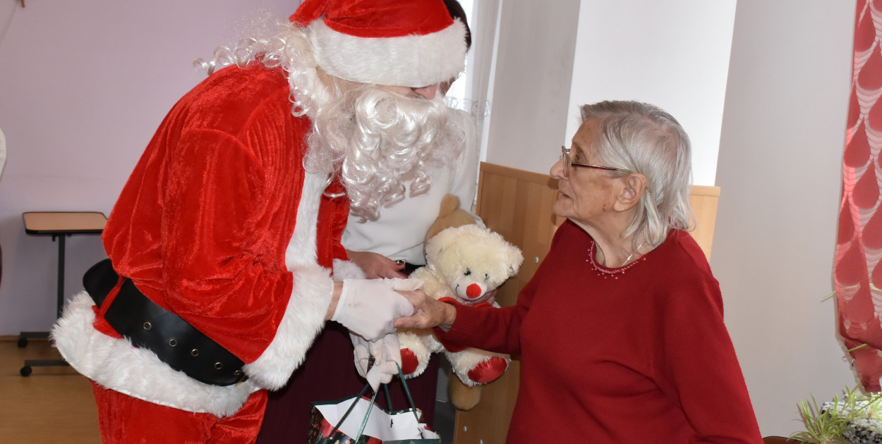 Mikołajki w DPS w Sandomierzu  