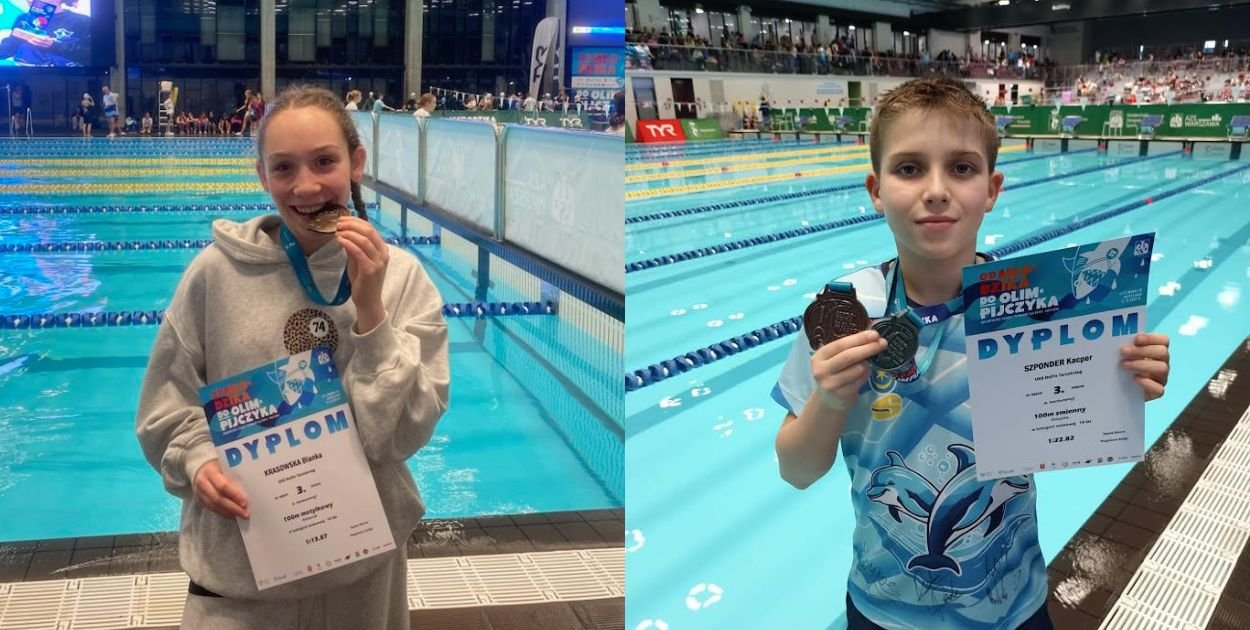 W sobotę 13 grudnia odbyły się ogólnopolskie zawody pływackie „Od młodzika do Olimpijczyka”. Reprezentanci UKS „Delfin” Tarnobrzeg wrócili z nich z trzema medalami. Fot. UKS Delfin Tarnobrzeg