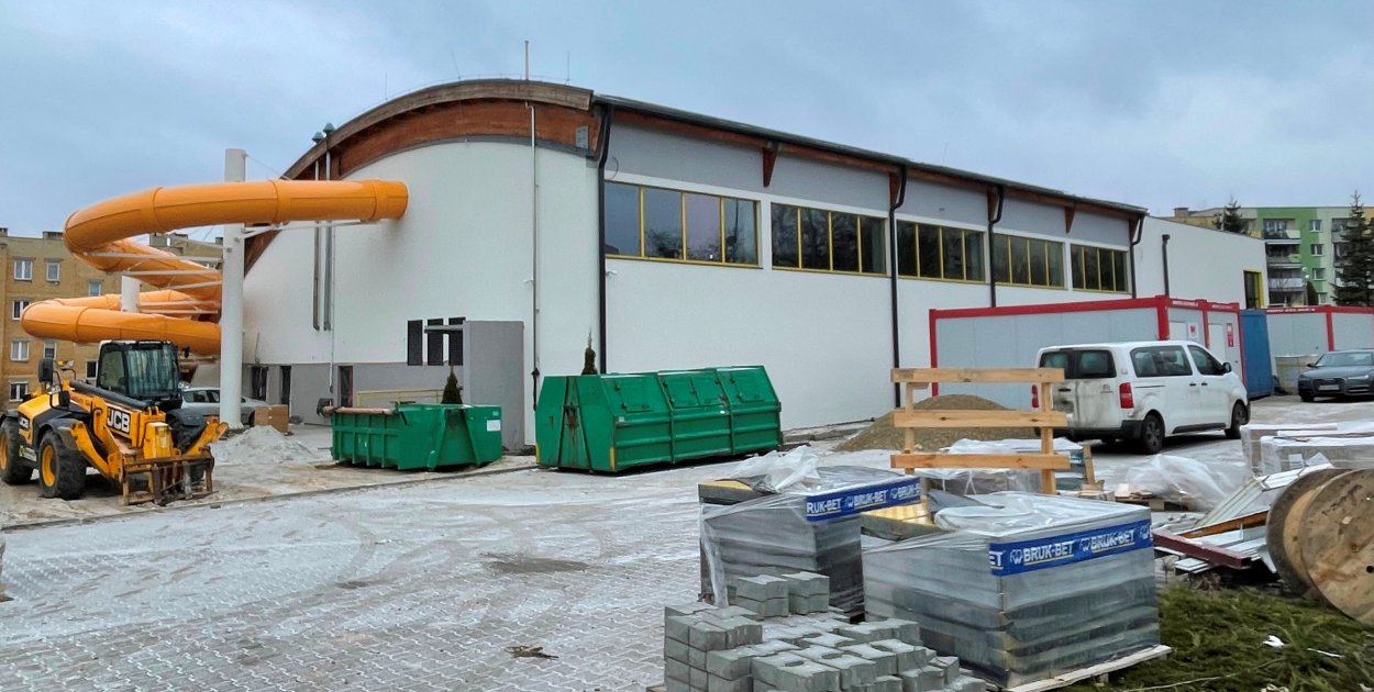 Kryta pływalnia w Sandomierzu