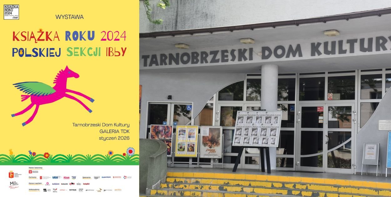 W Galerii TDK w styczniu można oglądać wystawę prezentującą Książki Roku 2024 Polskiej Sekcji IBBY.