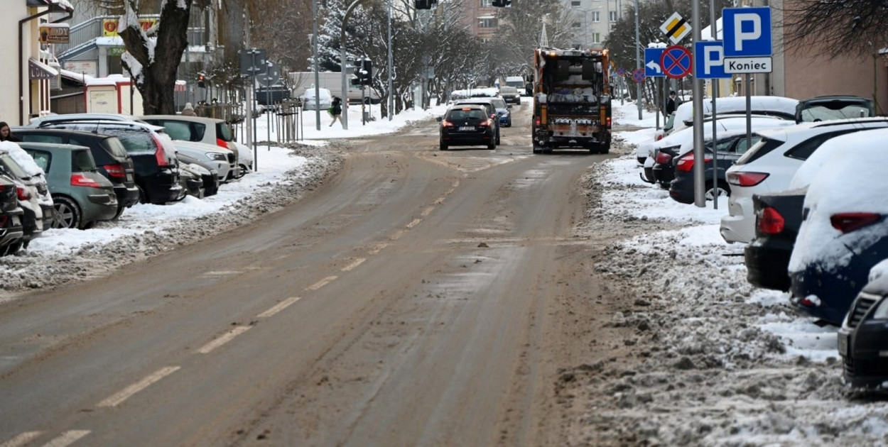 Odśnieżanie w Tarnobrzegu