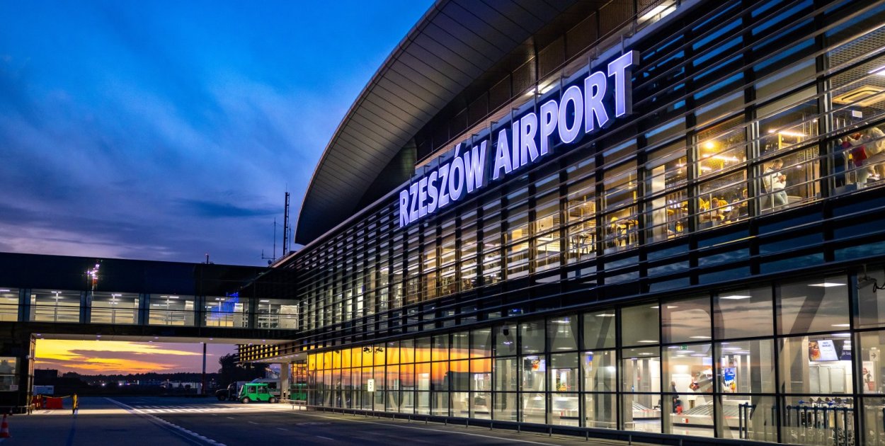 Lotnisko Rzeszów-Jasionka im. Rodziny Ulmów zakończyło rok 2025 z najlepszym wynikiem w swojej historii. Fot. Lotnisko Rzeszów-Jasionka im. Rodziny Ulmów