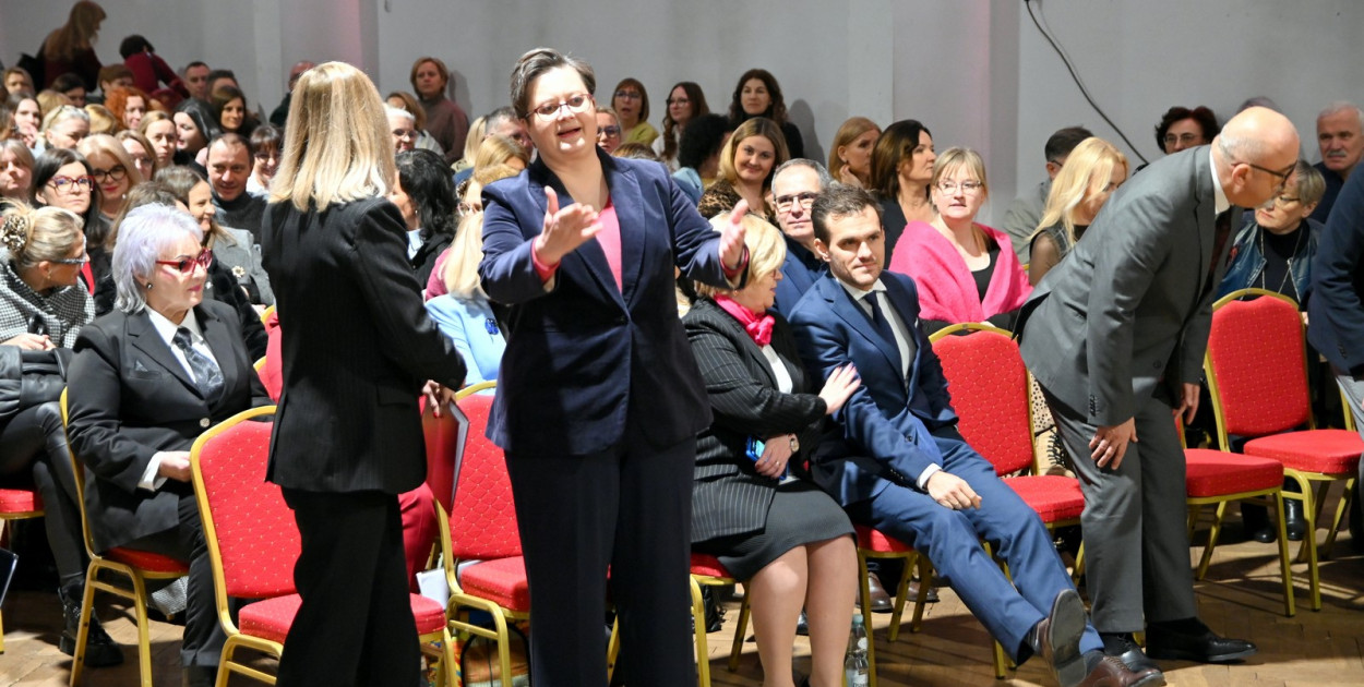 Minister K. Lubnauer w Tarnobrzegu