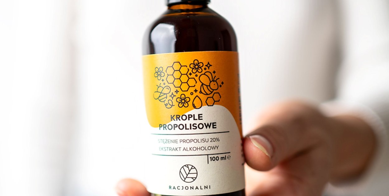 Włączanie kropli propolisowych do domowej apteczki
