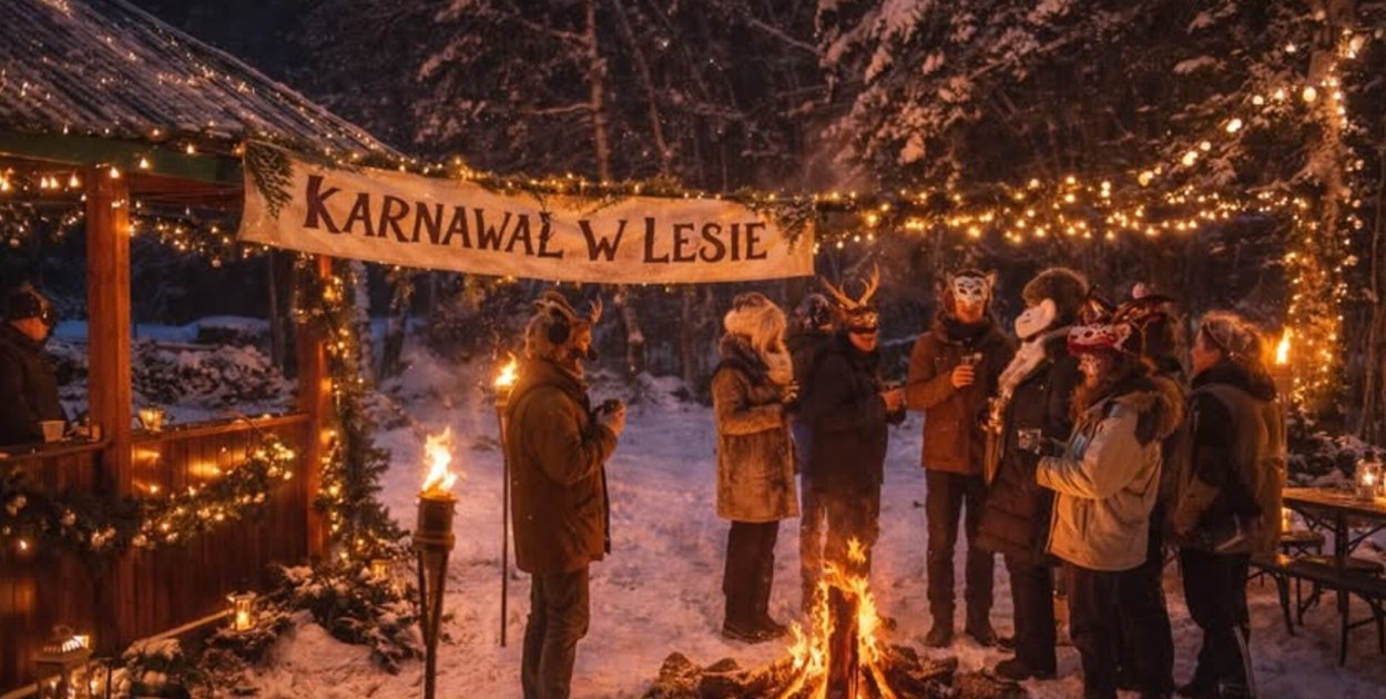Karnawał w sercu lasu. Lokalna Iskra rozgrzeje Jadachy!
