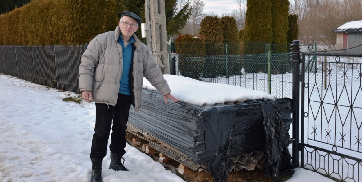 Miesiącami czekają na odbiór eternitu [Czytaj w gazecie]