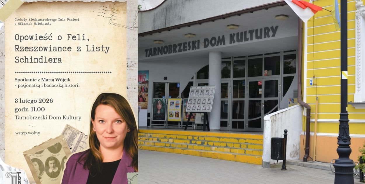 W Tarnobrzegu o Feli z listy Schindlera. Wyjątkowe spotkanie w TDK