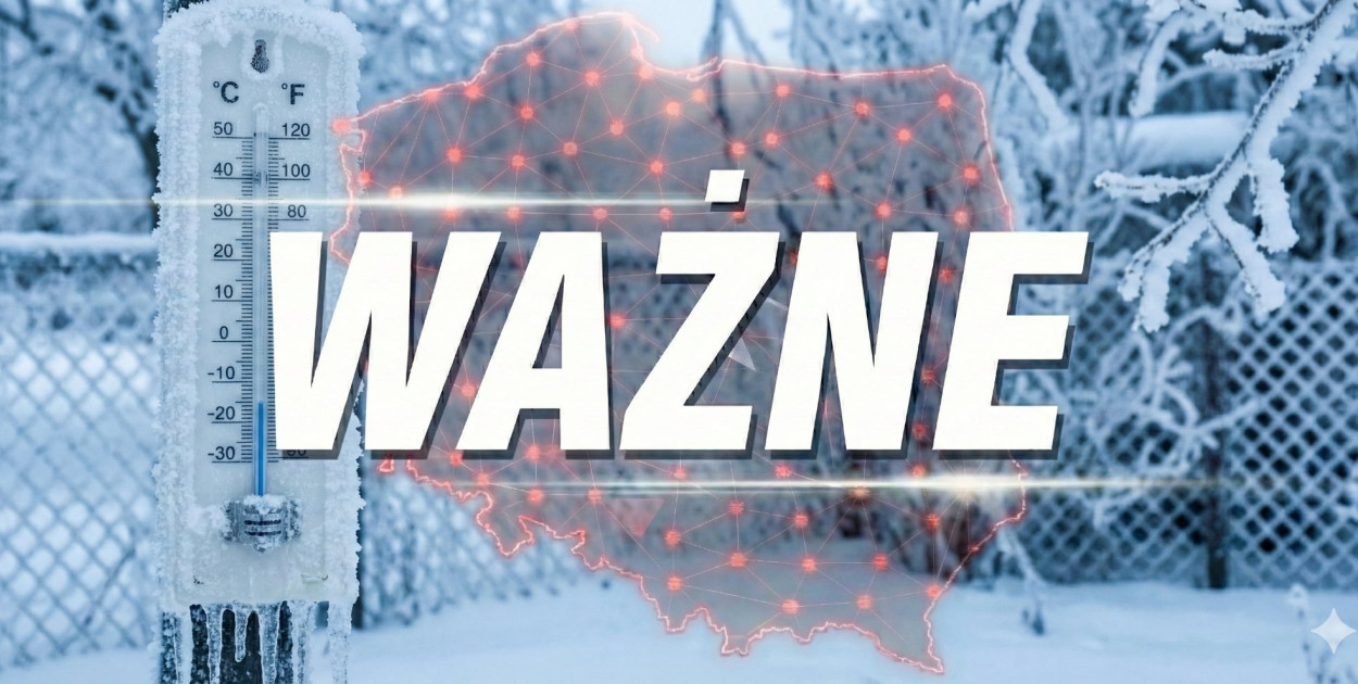 Ostrzeżenie przed silnym mrozem dla miejscowości Tarnobrzeg i dla okolic