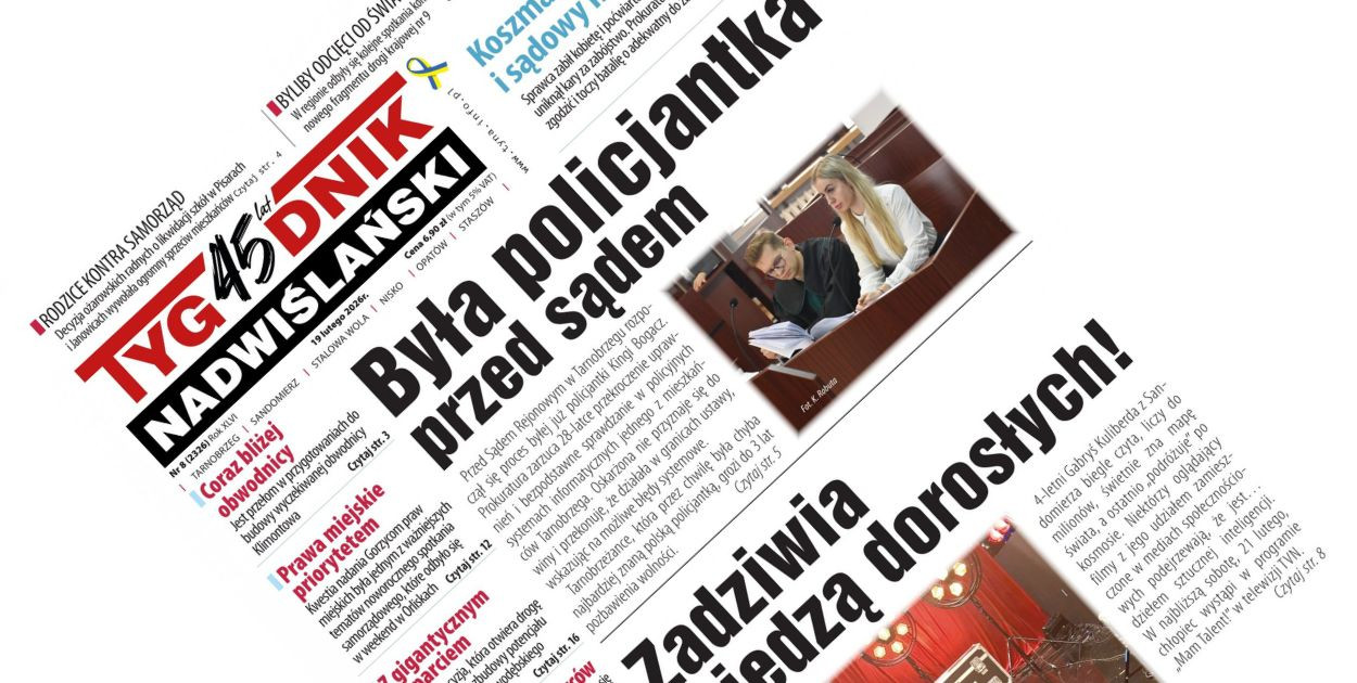 Co w najnowszym numerze Tygodnika Nadwiślańskiego? – 19 lutego 2026