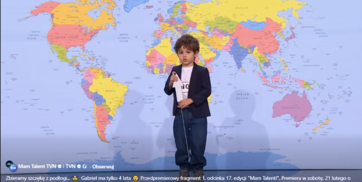 4-letni geniusz z Sandomierza wystąpi dziś wieczorem w programie "Mam Talent!"