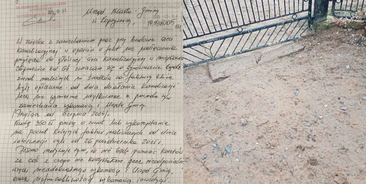 Płaciła za ścieki, które trafiały do ziemi [Czytaj w gazecie]