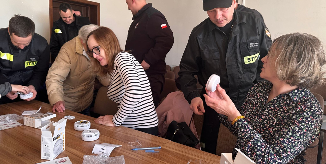 Czujki czadu i dymu dla mieszkańców gminy. Koprzywnica