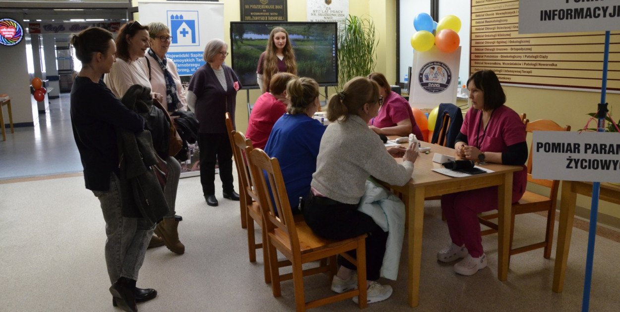 Dzień Zdrowia Kobiet w tarnobrzeskim szpitalu [ZDJĘCIA]